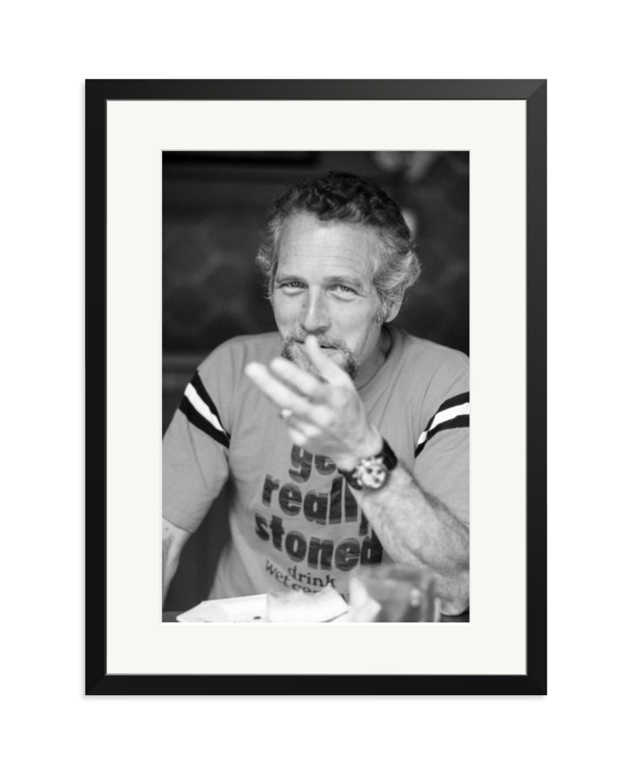 Paul Newman, 1981 Black / XL