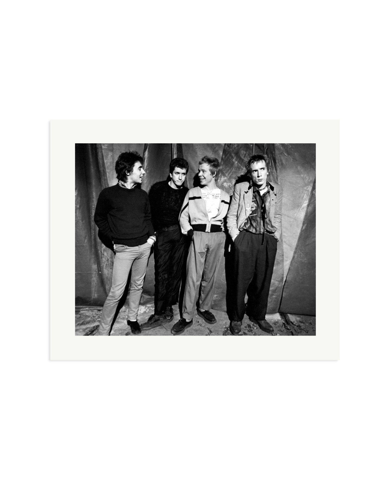 The Sex Pistols Backstage Print Only / Large