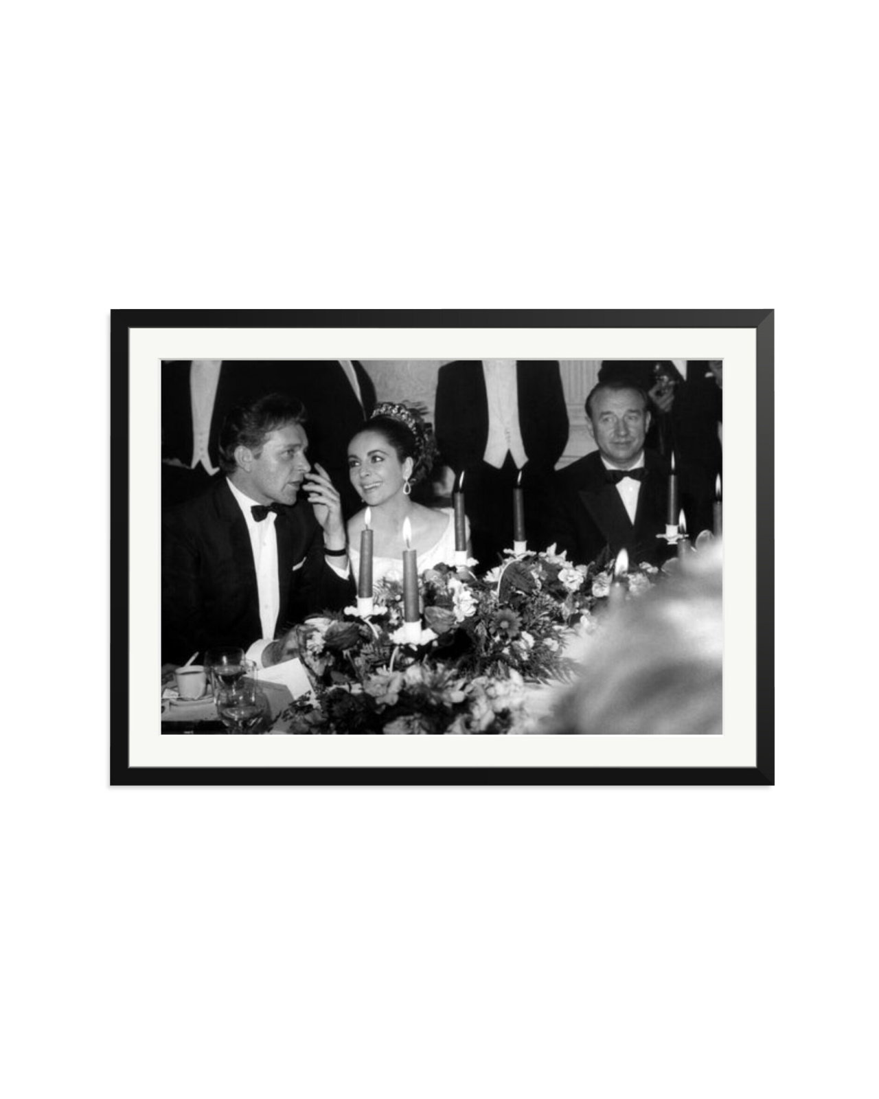 Taylor And Burton at Dinner Black / XXL