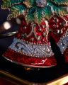Isabelle Bells Napkin Ring Red