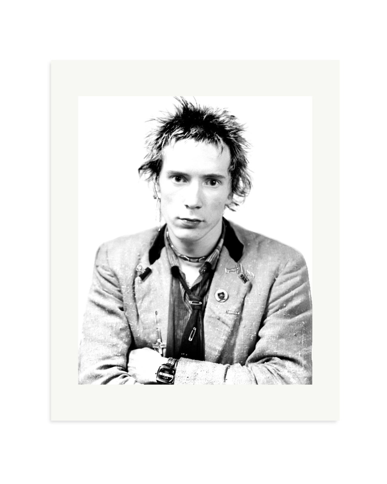 Johnny Rotten in Holland Print Only / Medium