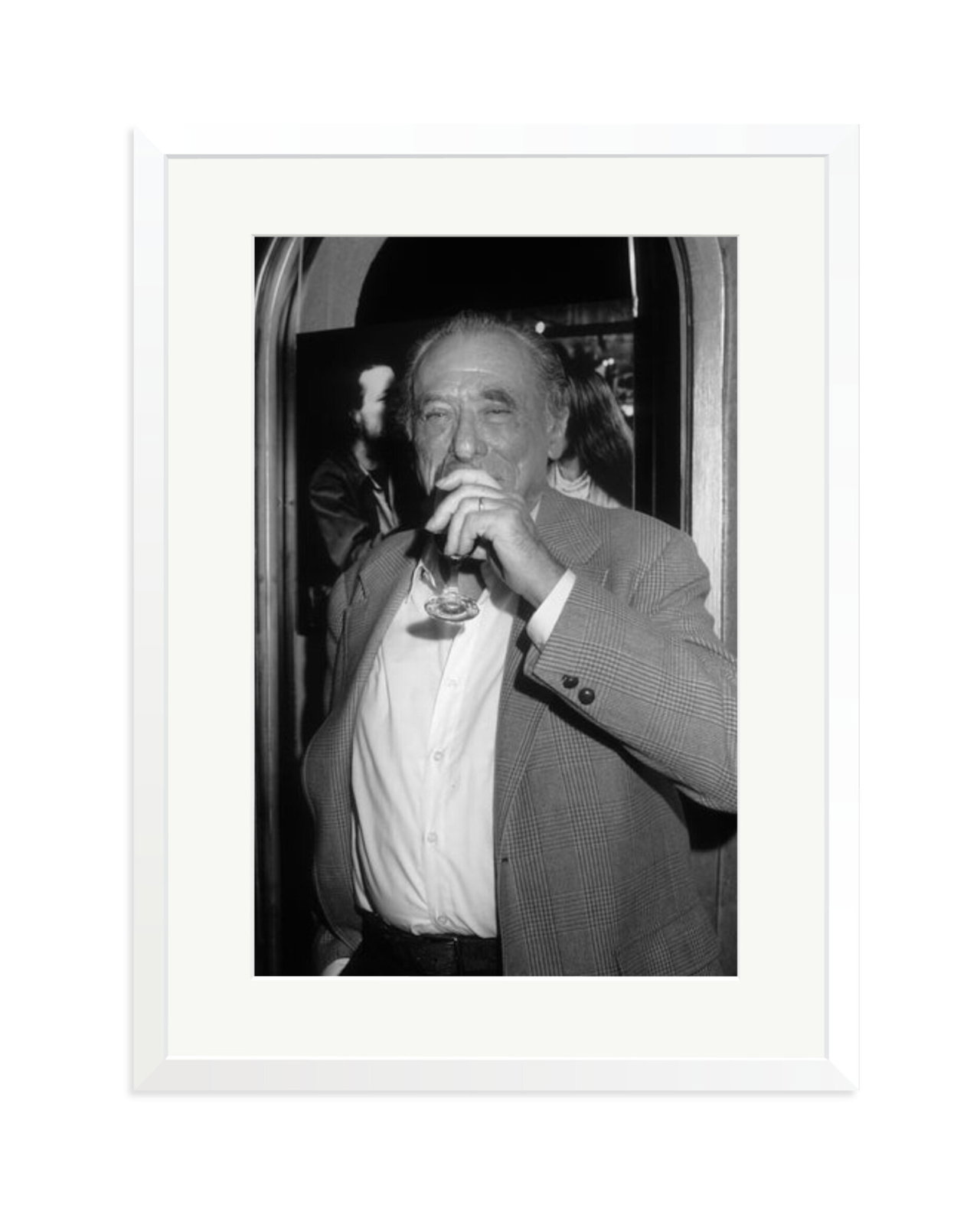 Charles Bukowski Portrait White / XL
