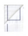 Castleford Holiday Tablecloth White/Blue