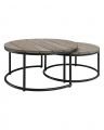 Anson Coffee Table Charcoal 2-set