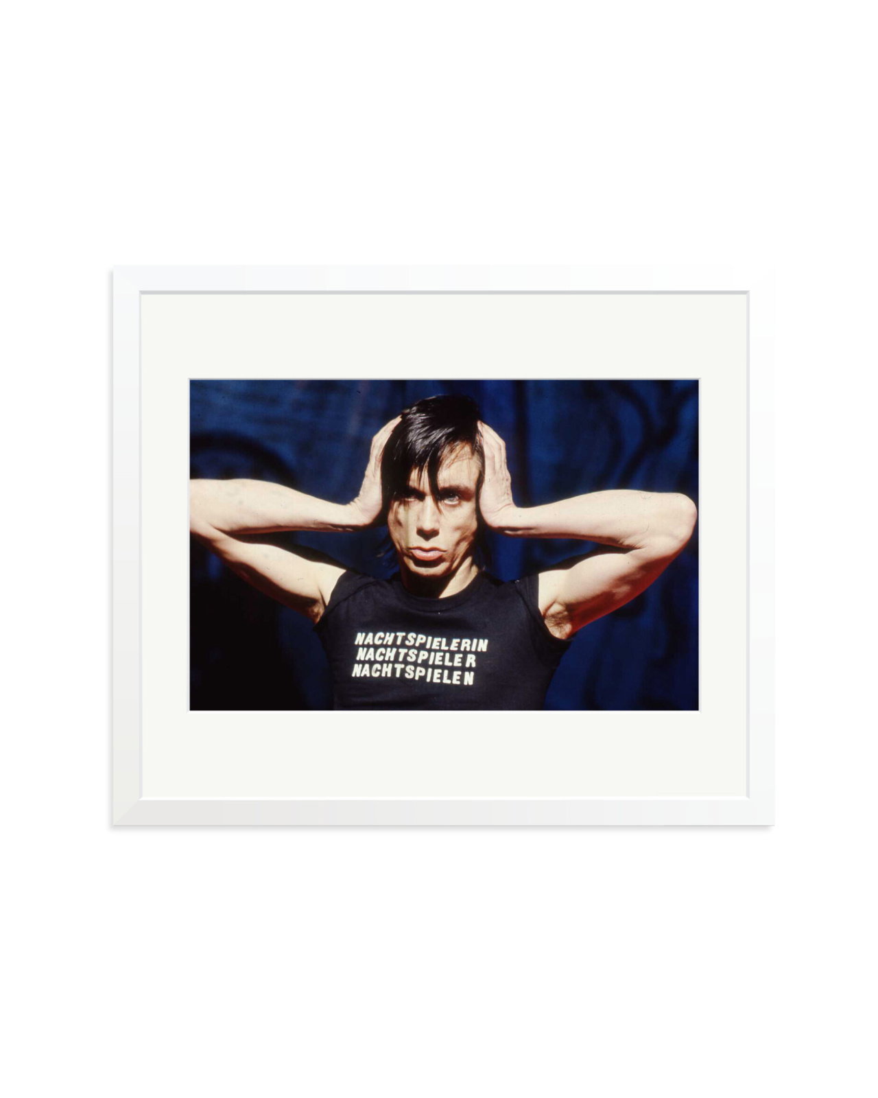 Iggy Pop on TopPop White / Large
