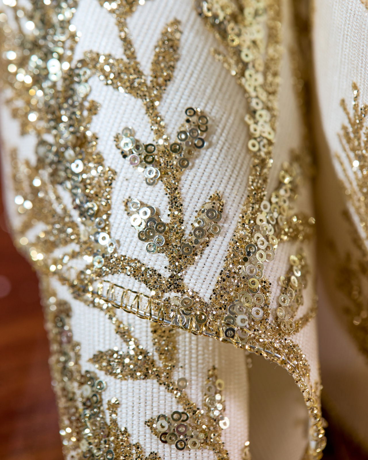 Louisa textielband goud 4,5 m