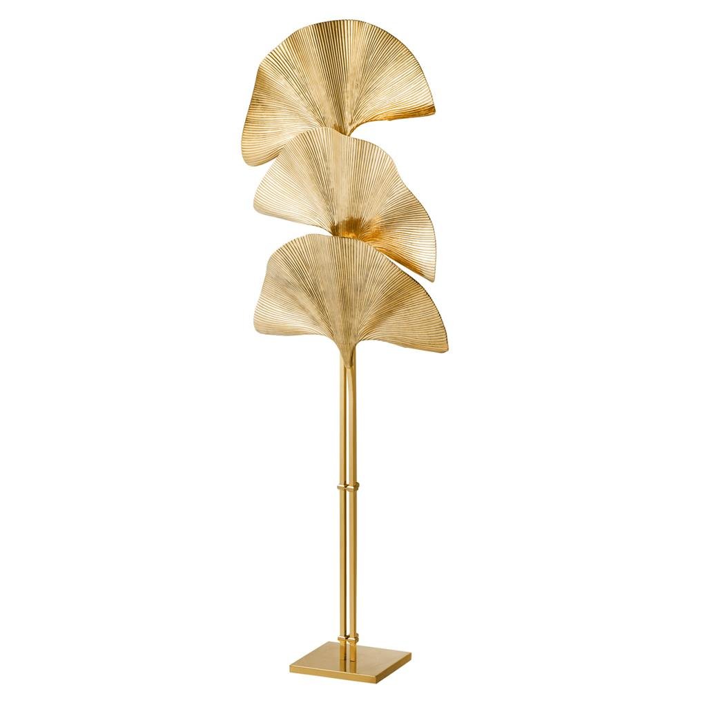 Las Palmas Floor Lamp Brass