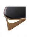 Elegance coffee table brushed brass