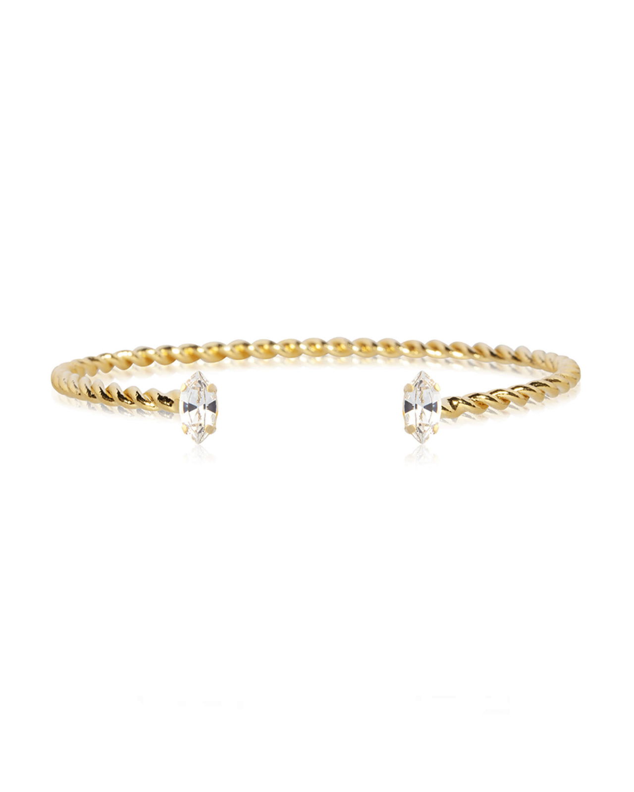 Petite Navette bracelet crystal