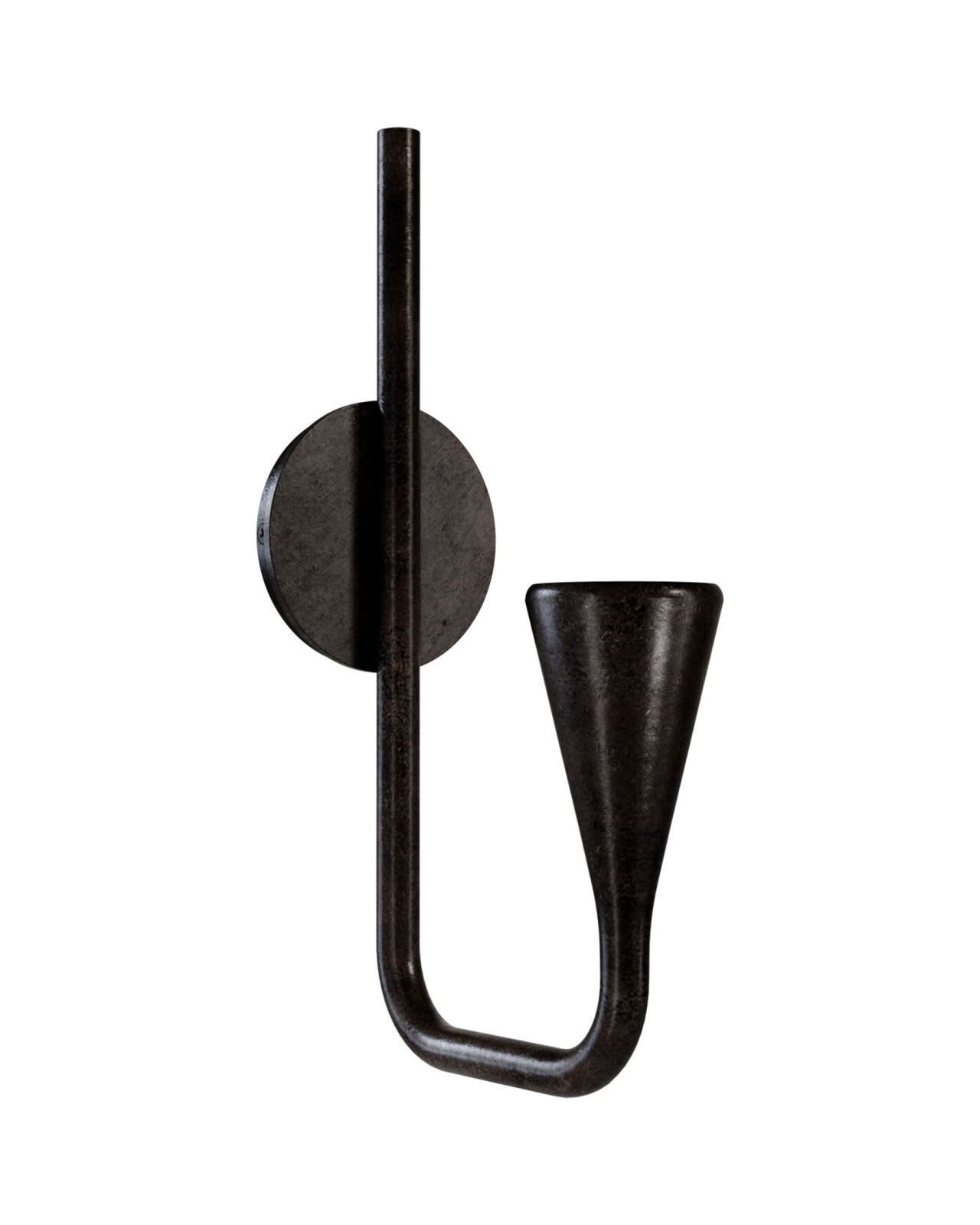 Brassica Medium Sconce Aged Iron