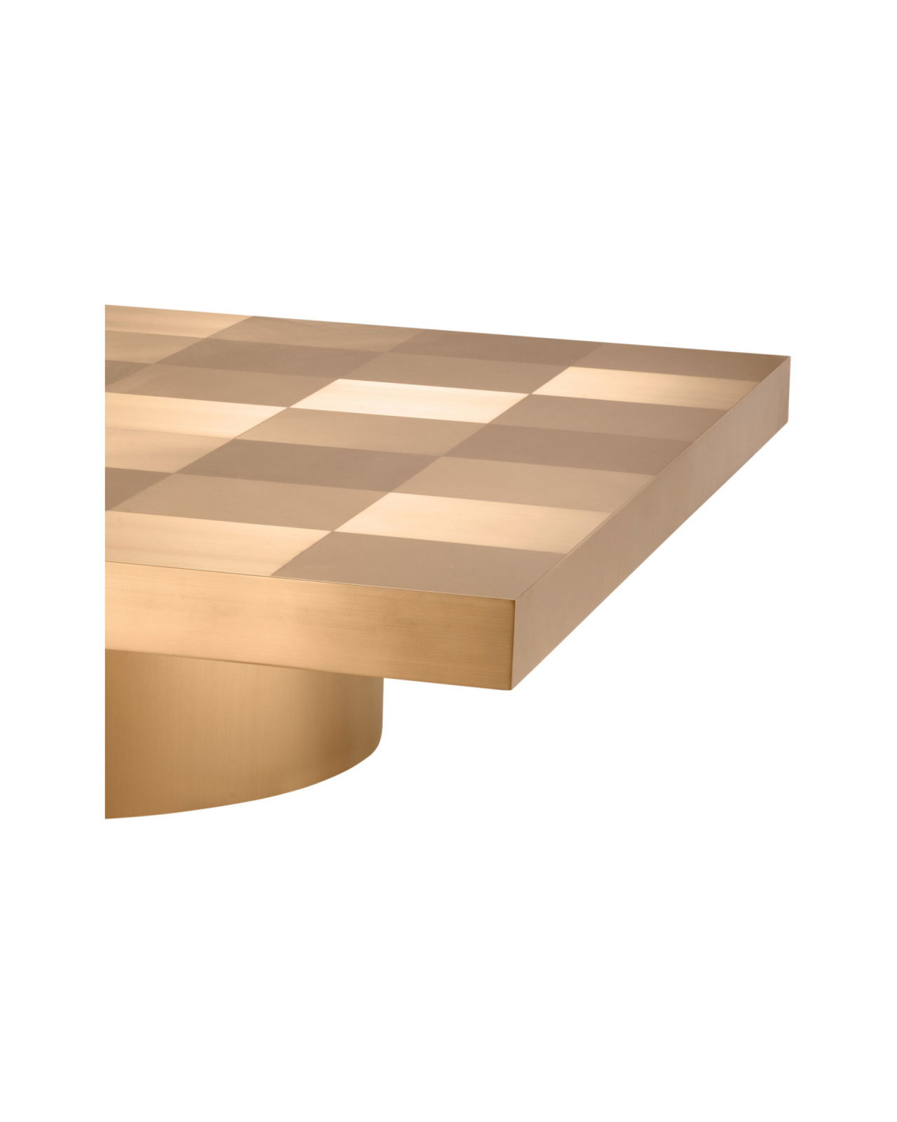 Laporte soffbord borstad mässing