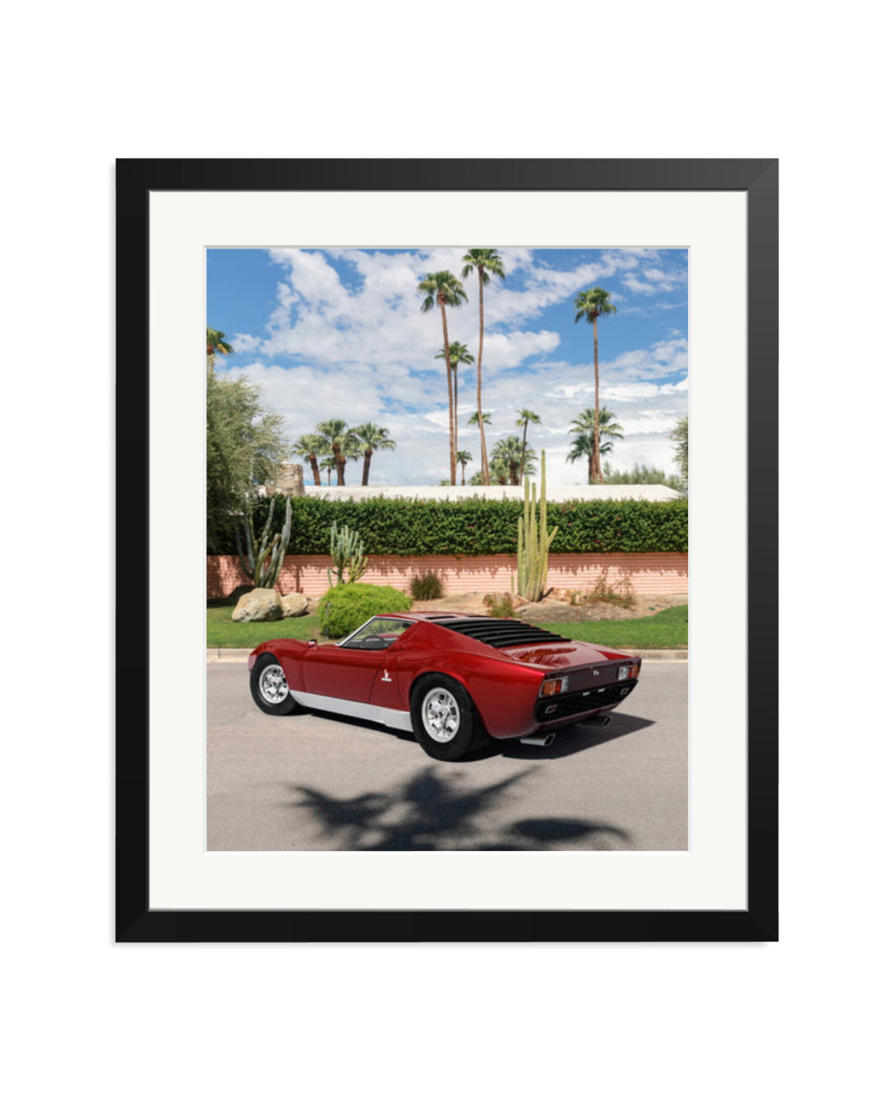 Lamborghini Miura in Palm Springs Black / Large
