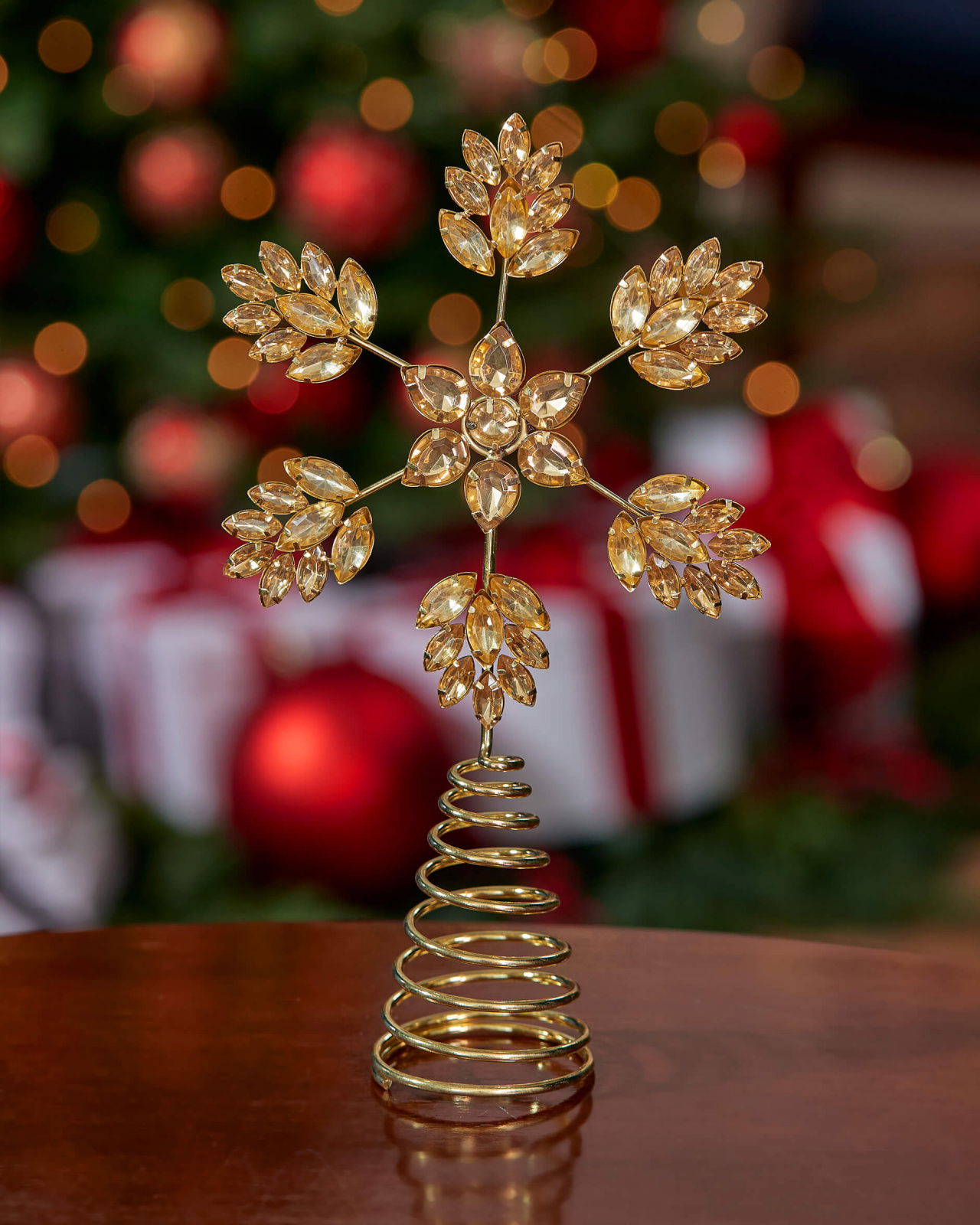 Aurora toppstjärna guld