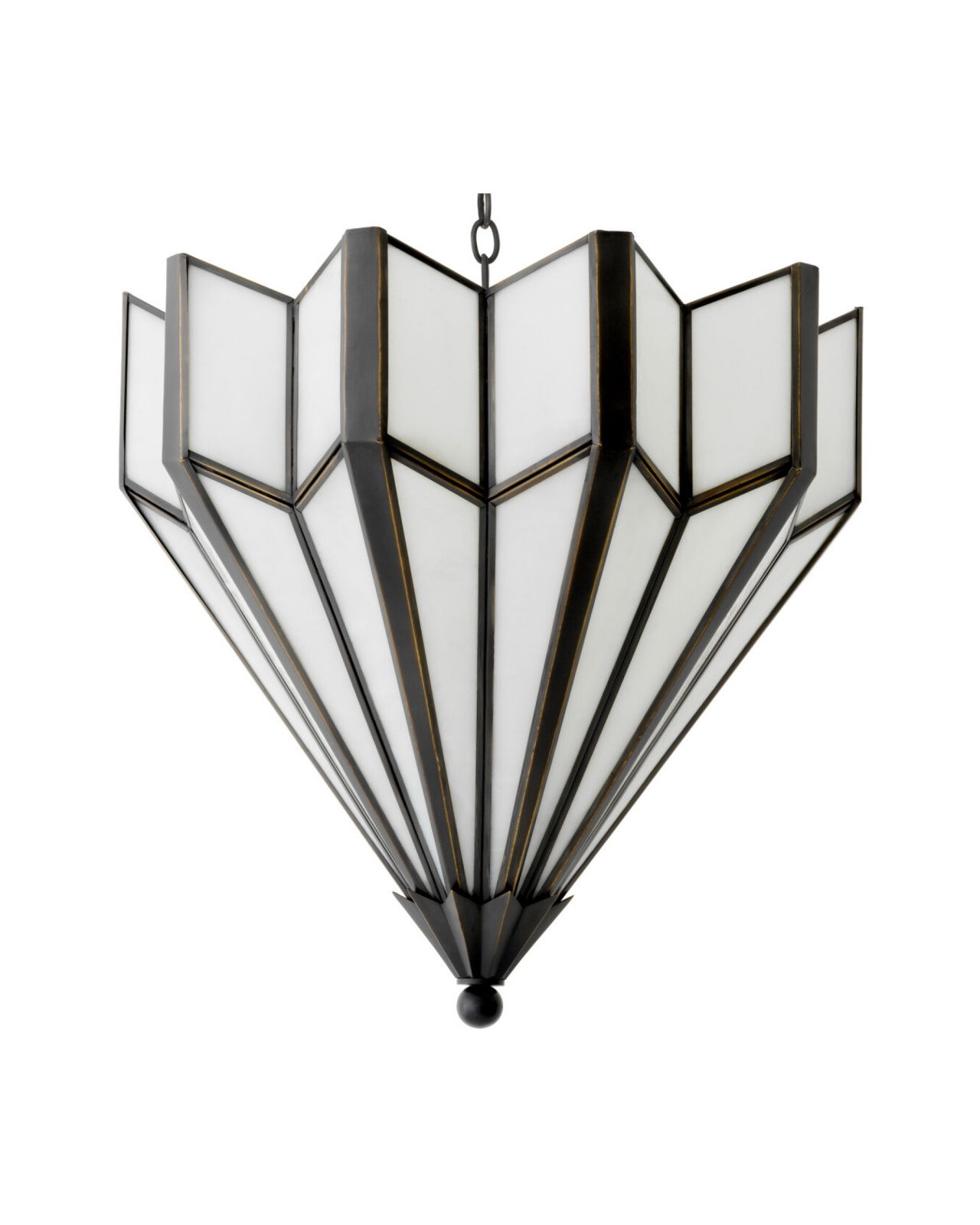 Victory kroonluchter brons