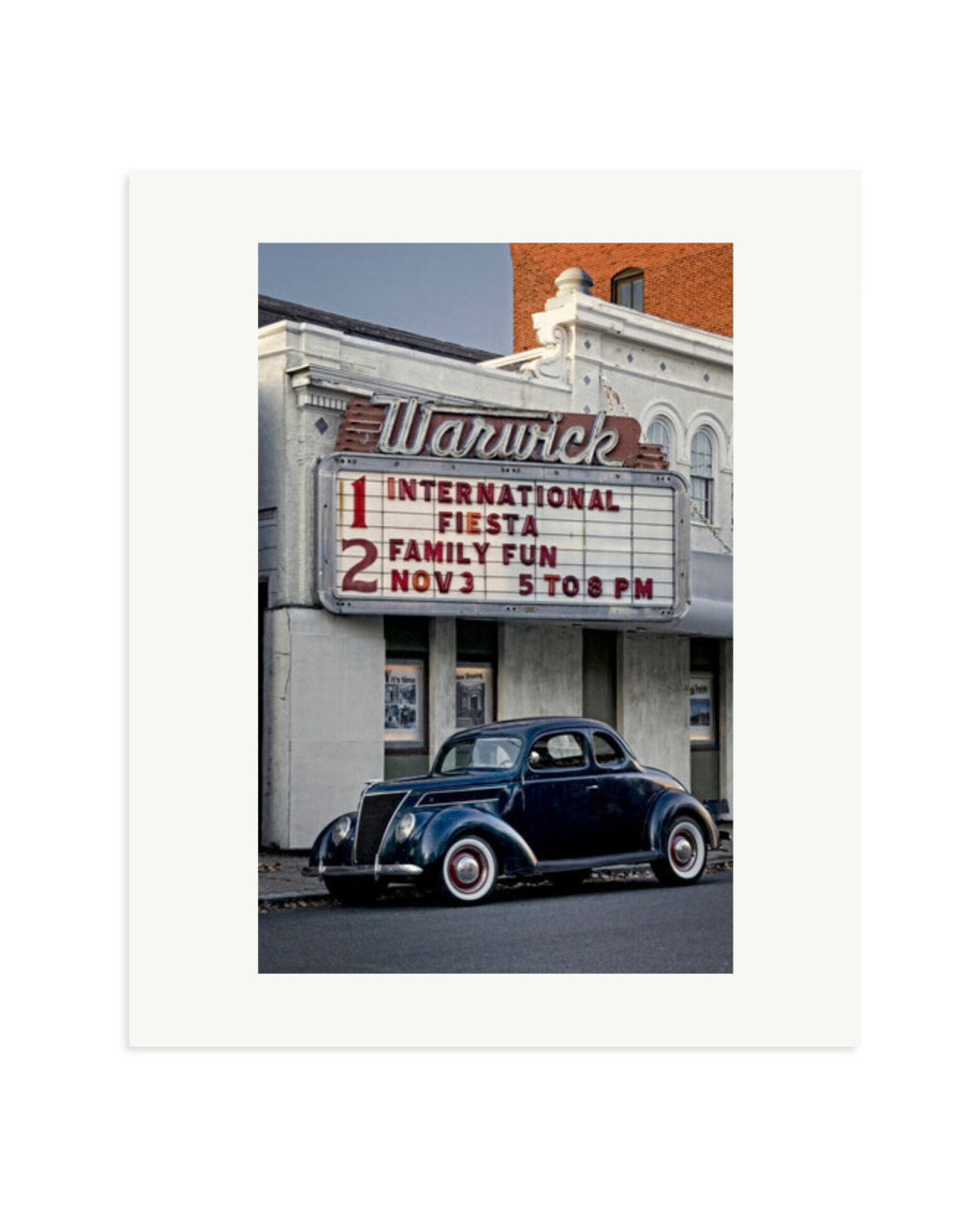 1937 Ford Coupe Print Only / Large