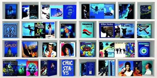 A Kind of Blue, White Frame