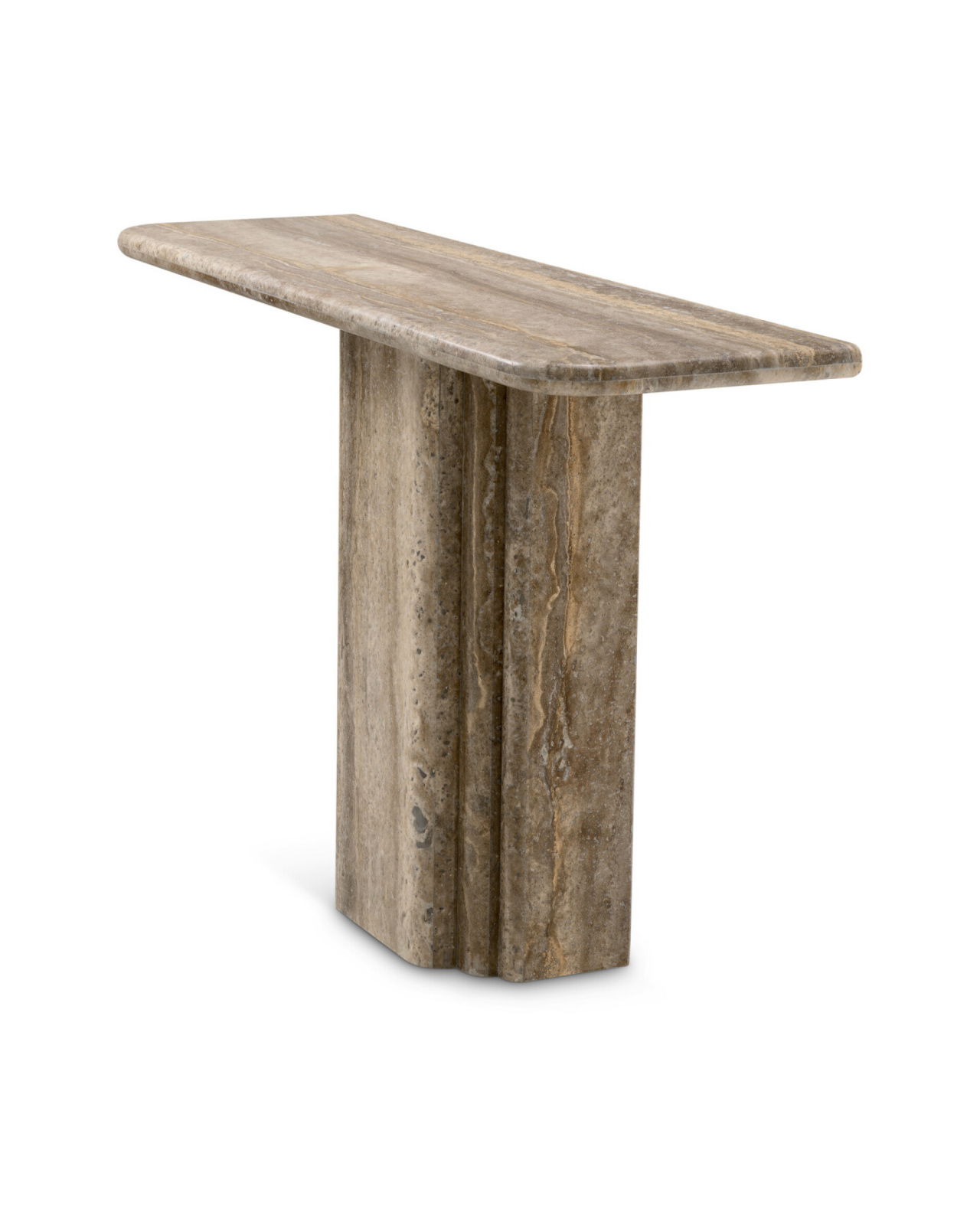 Norrington konsolbord silver travertin