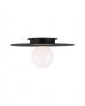 Nodes Medium Flush Mount Midnight Black