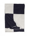 Square pledd navy