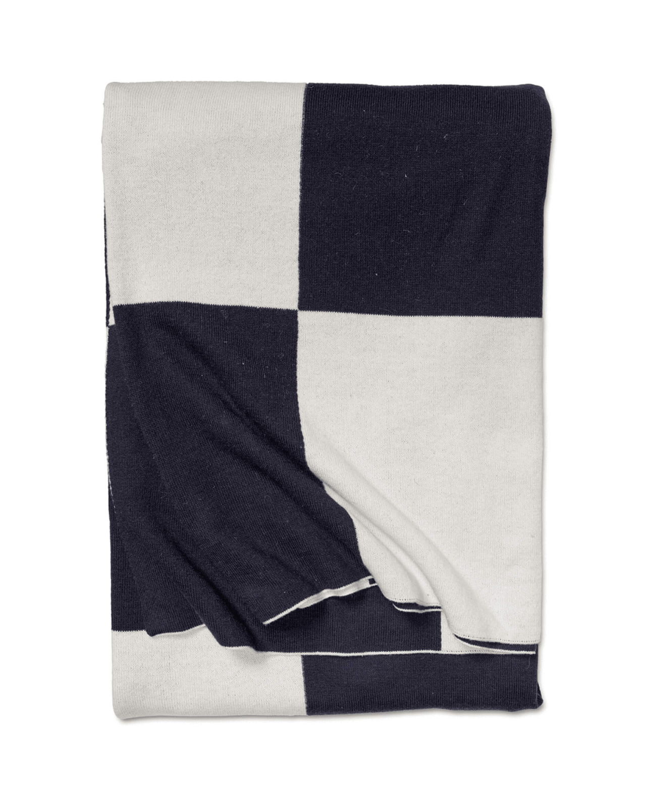 Square plaid navy