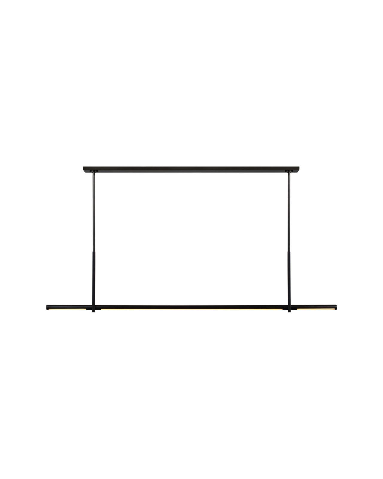 Axis Large Linear Pendant Bronze