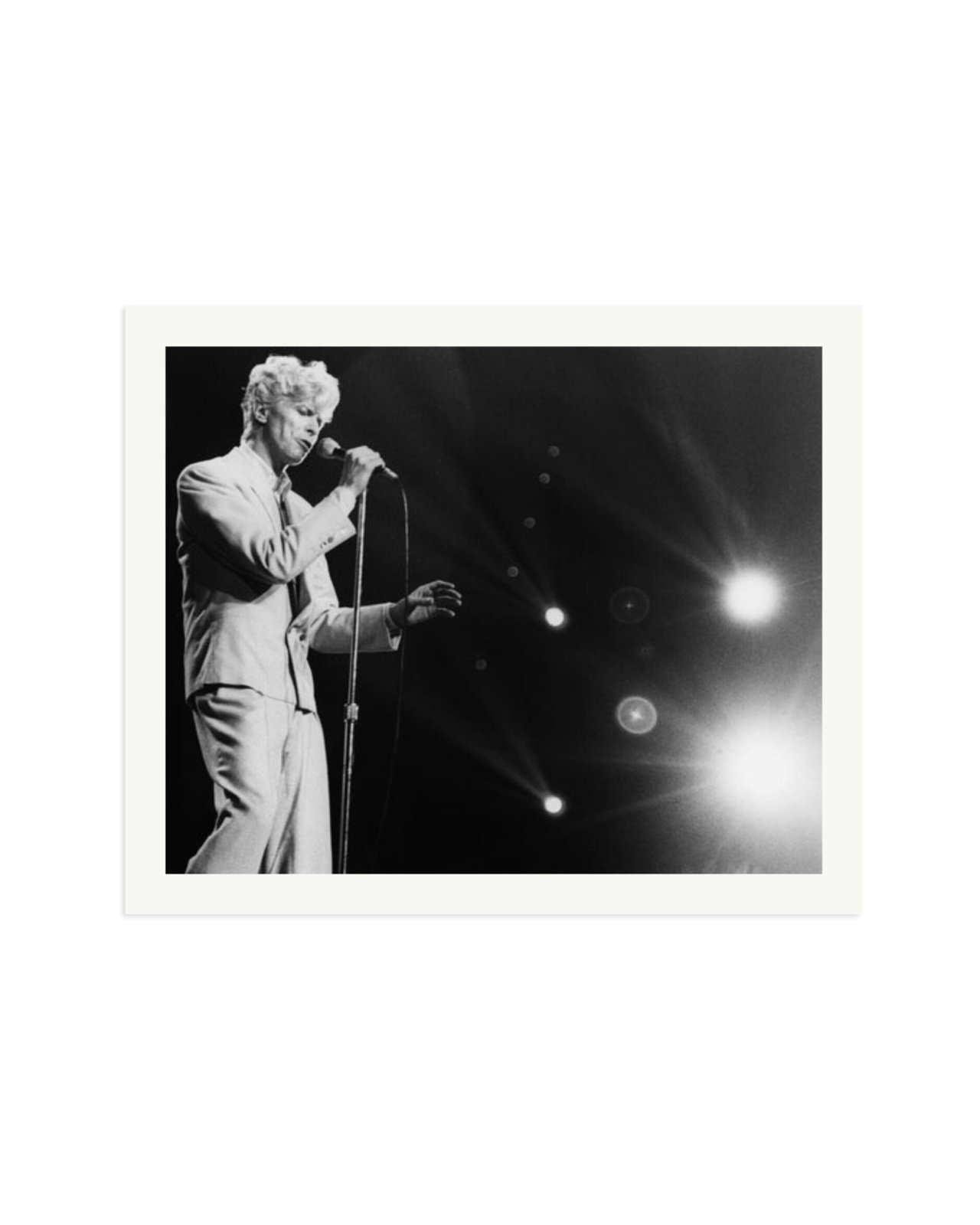 David Bowie 1983 Print Only / XXL