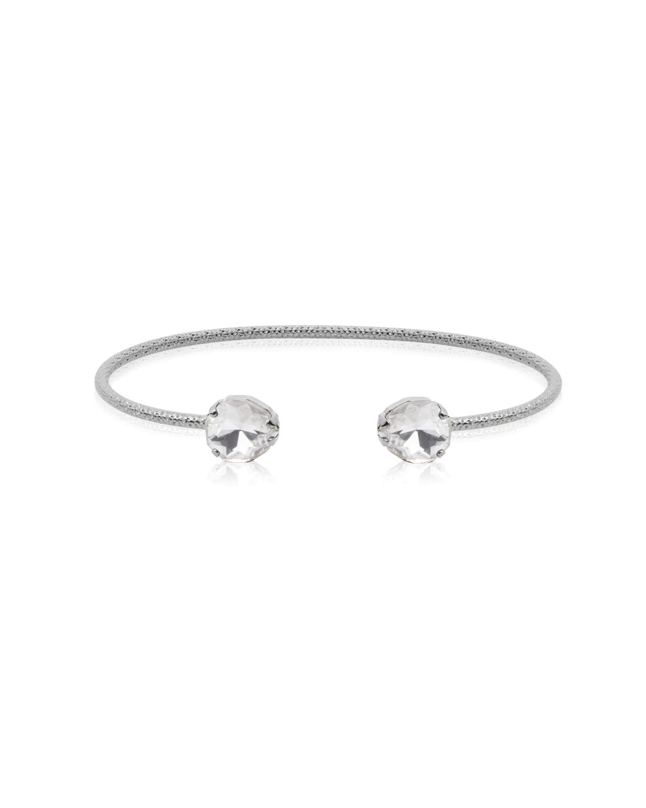 Carlotta armbånd crystal rhodium
