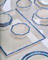 Bleu Jardin serveringsbricka
