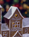 Fairford Lebkuchenhaus Weihnachtsdekoration
