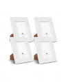 Casale Picture Frame White Marble Set of 4