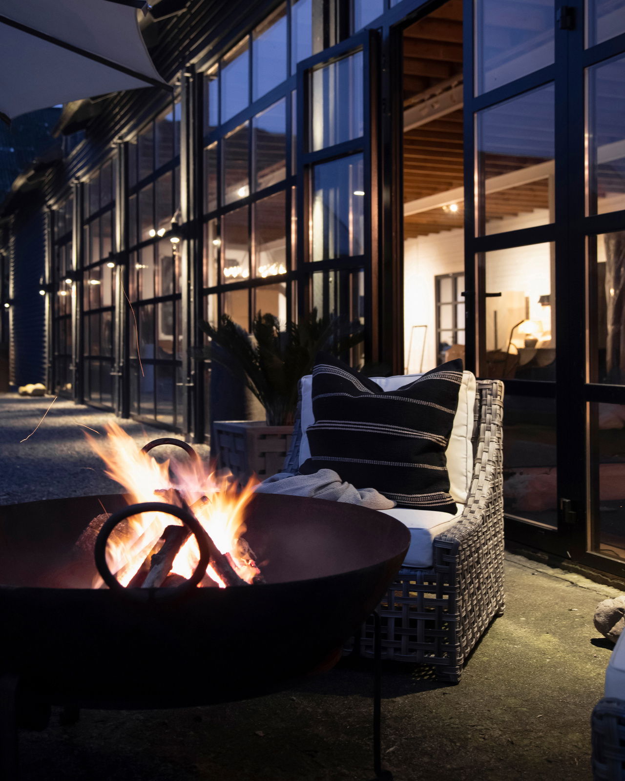 Key Largo fåtölj grå