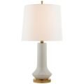 Luisa Large Table Lamp White Crackle