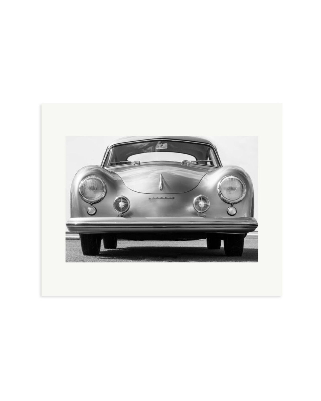 Porsche 356 Coupe Print Only / Medium