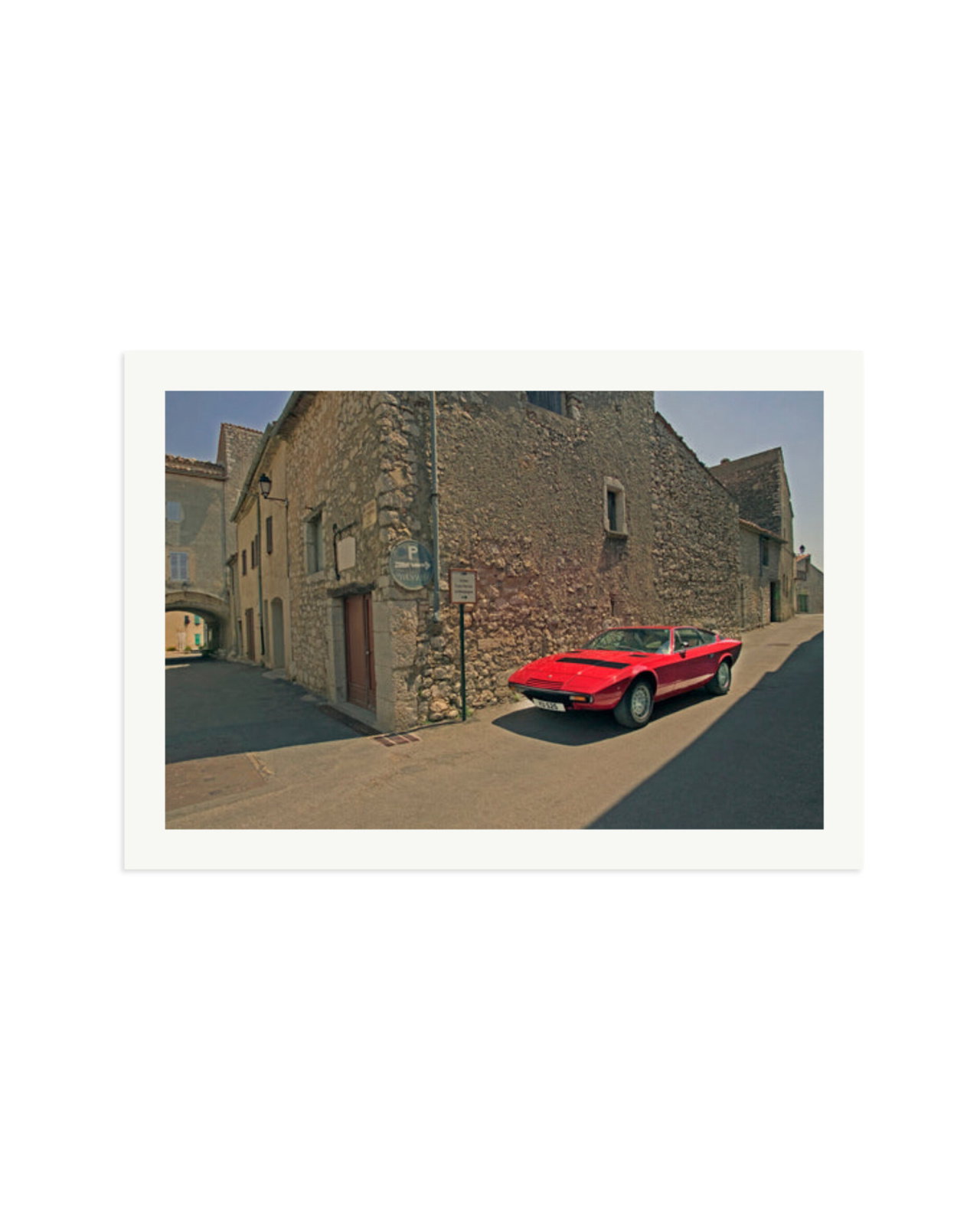 Maserati Khamsin Print Only / XXL