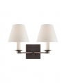 Evans Double Arm Sconce Bronze