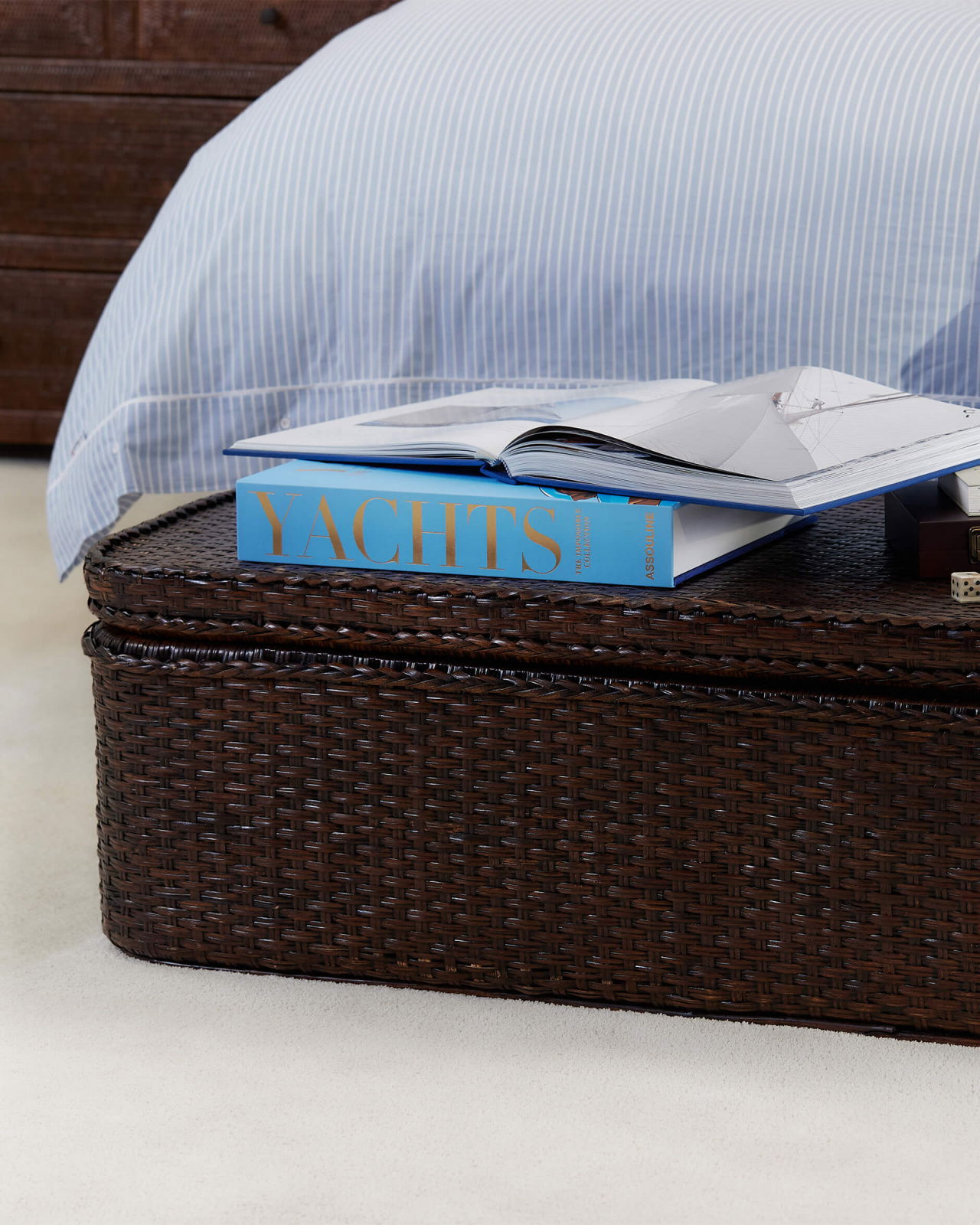 Cognac koffert rotting