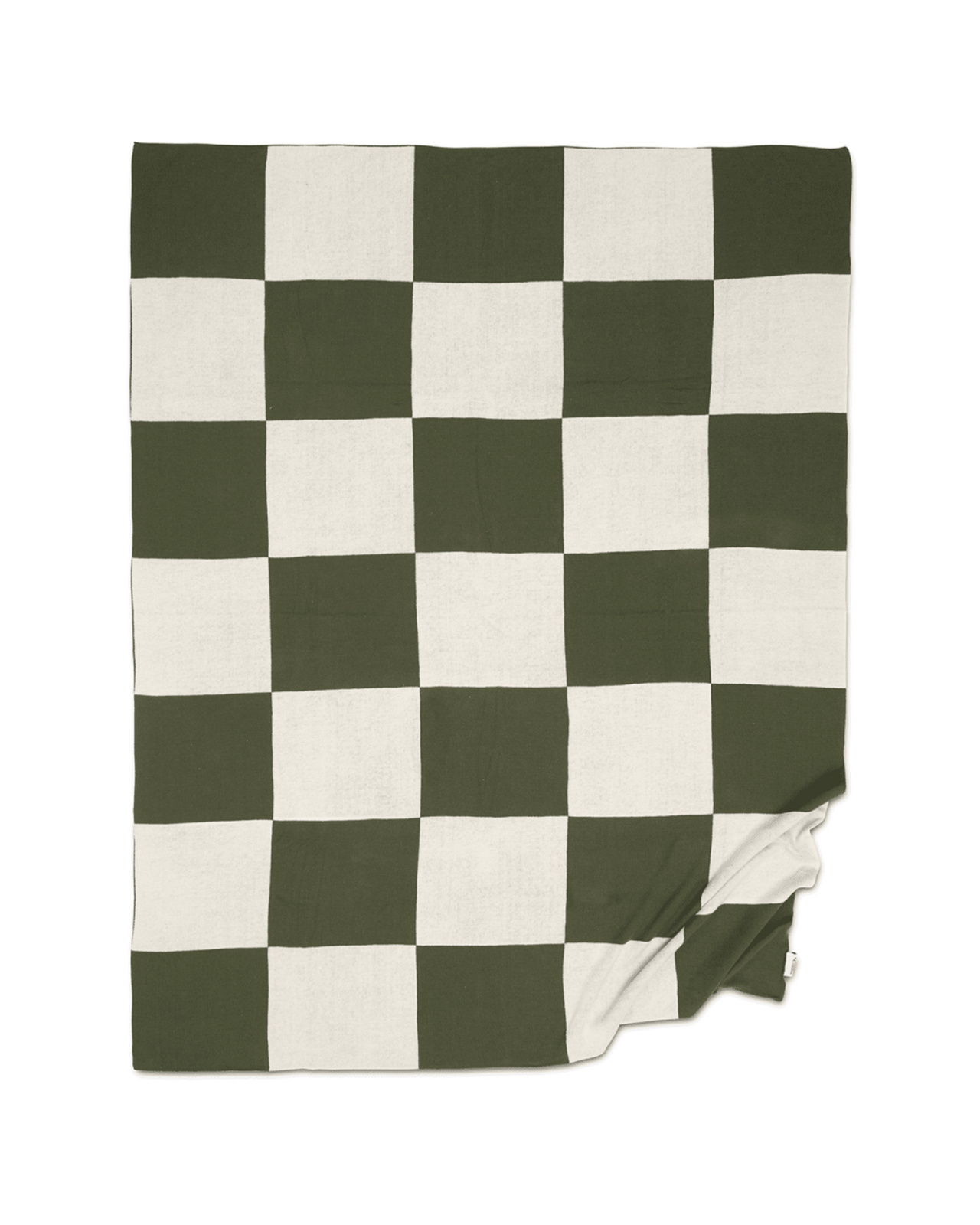 Square Throw Green