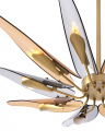 Sky loftlampe messing