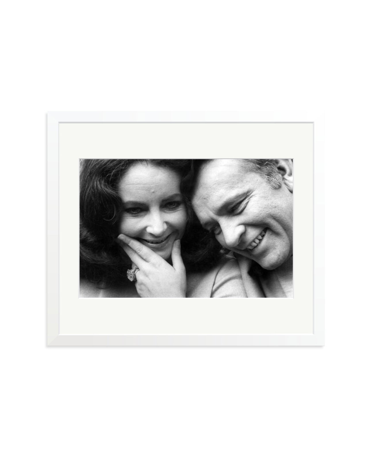 Taylor and Burton in the Studios White / Large