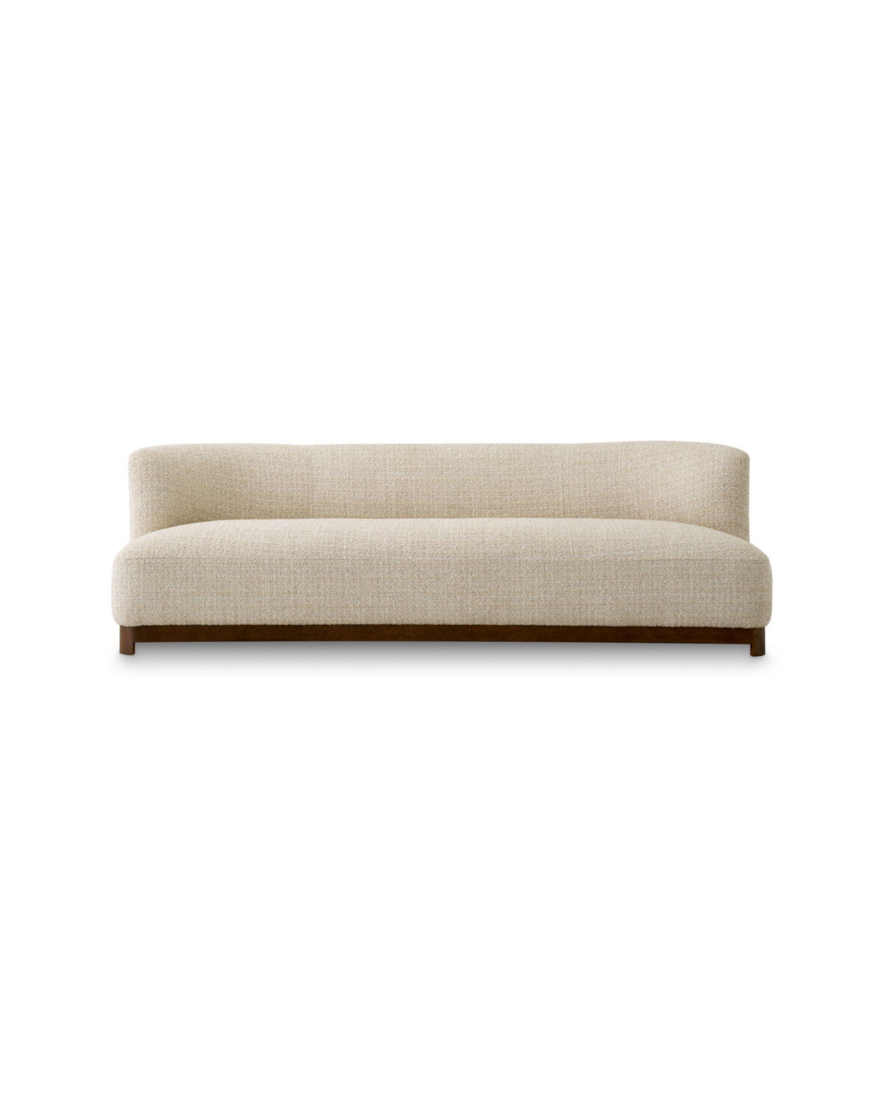 Stelvio Sofa Walnuss Beige