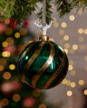 Georgina Bauble Green 10cm