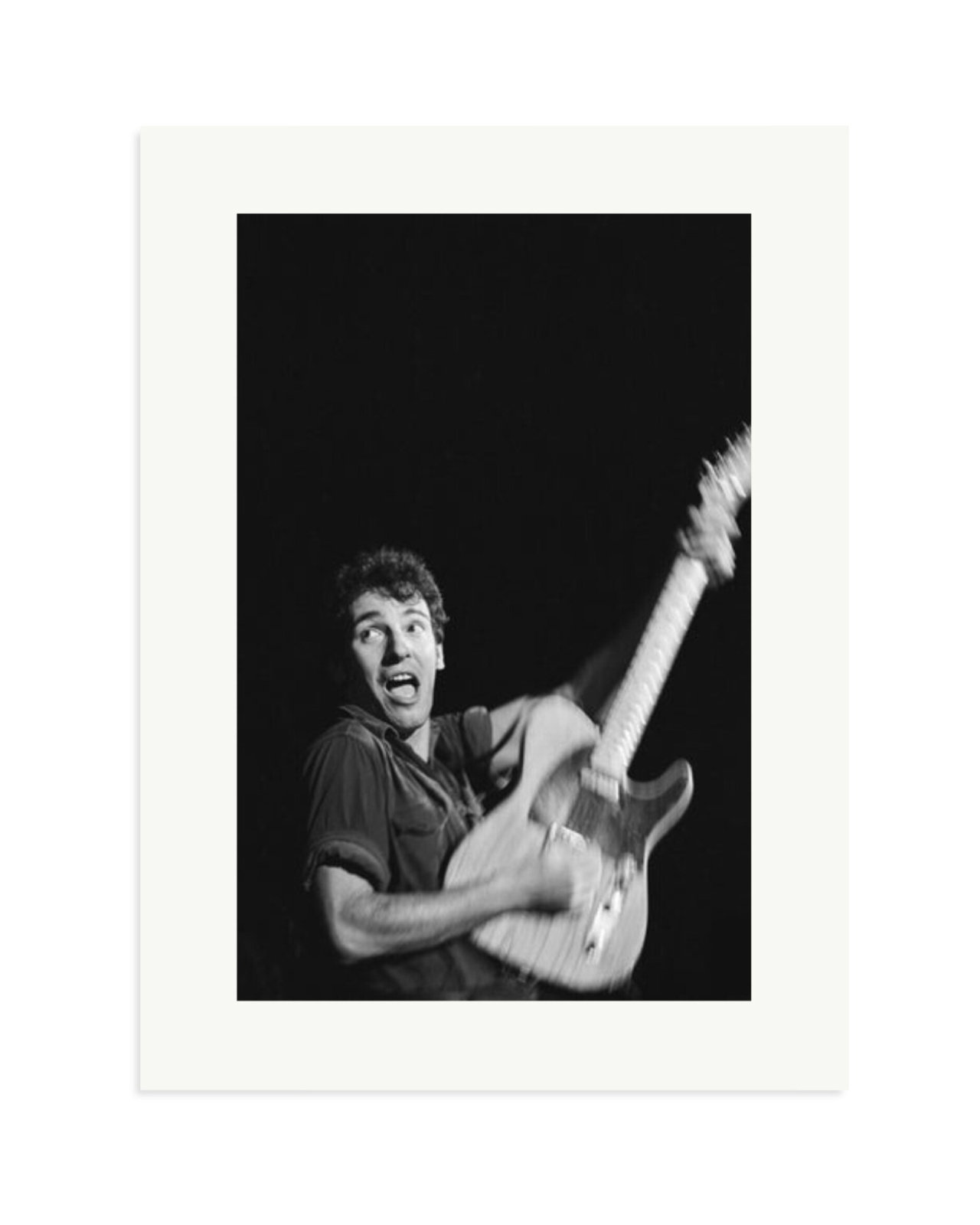 70s Bruce Springsteen Print Only / XL