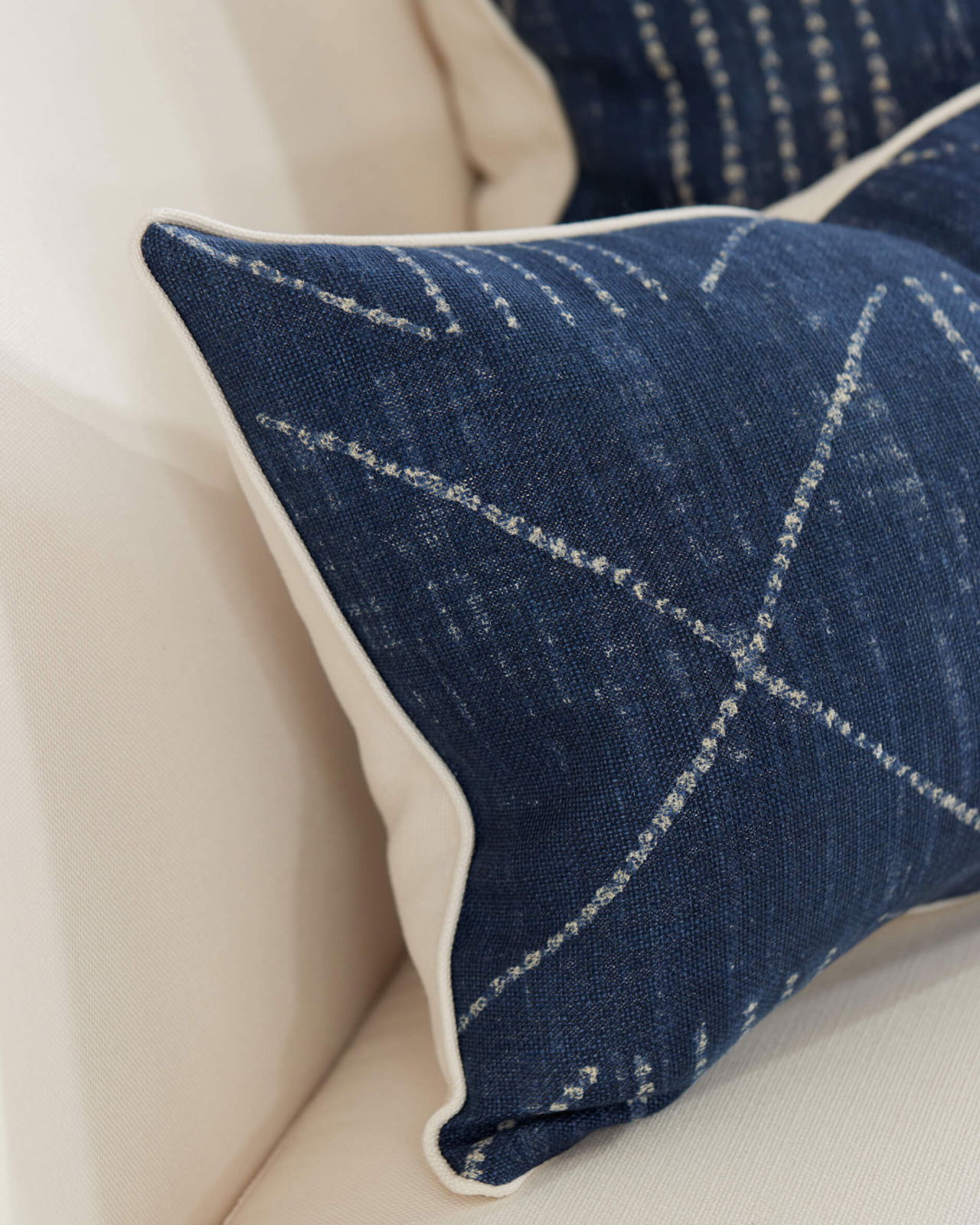 Lagos kuddfodral indigo