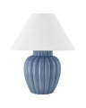 Clarendon bordlampe antikk messing