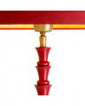Arabella Stehlampe bordeaux red finish