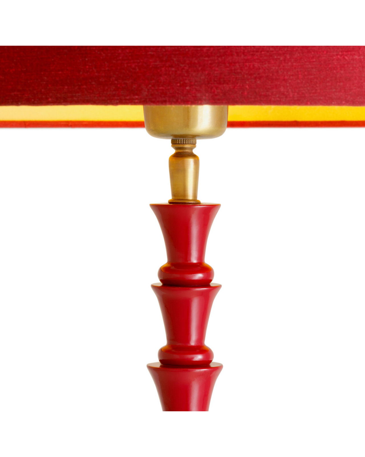 Arabella Stehlampe bordeaux red finish
