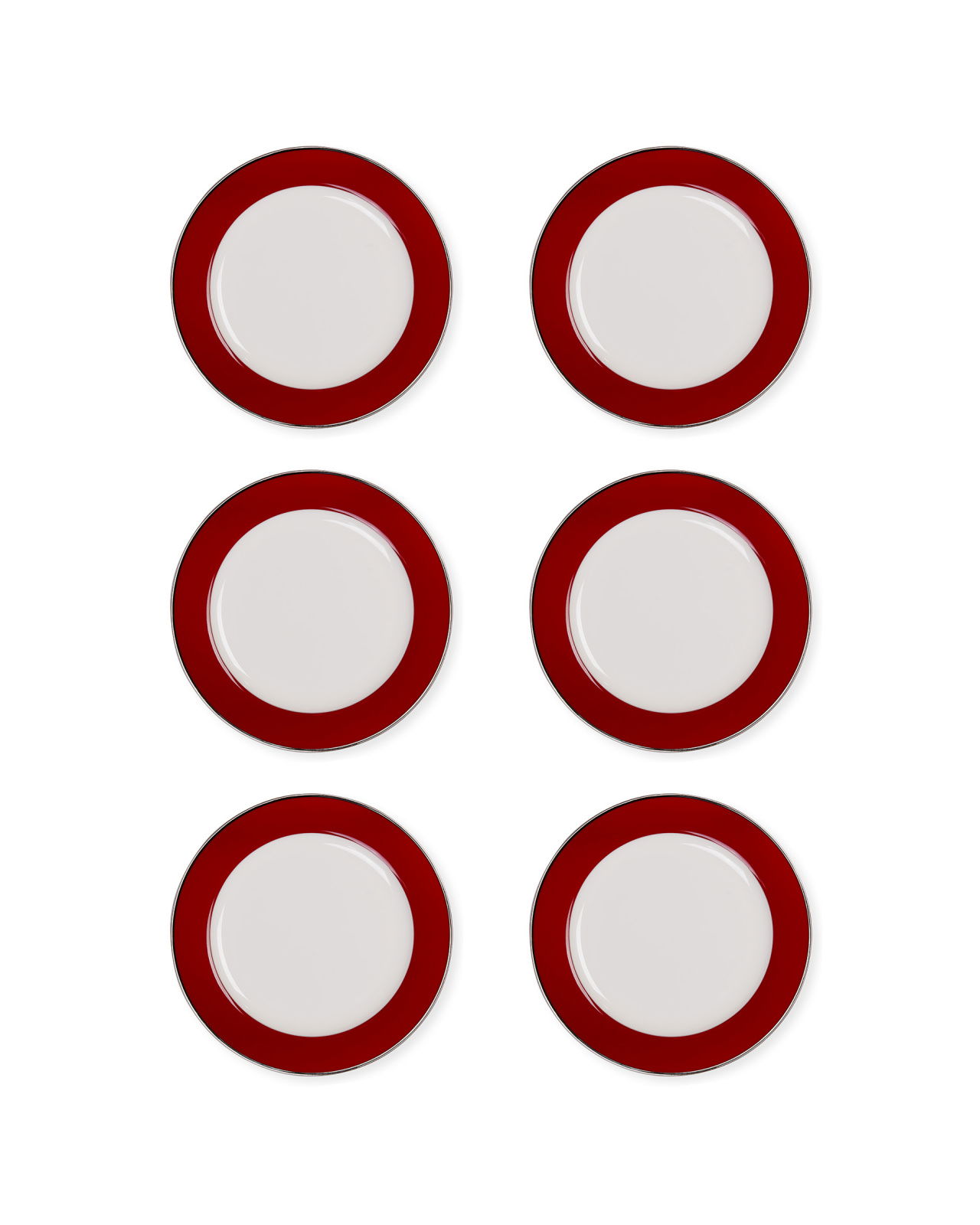 Audley Deep Red mattallrik 6-pack