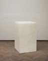 Cube side table athen stone