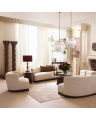 Stelvio Sofa Walnuss Beige