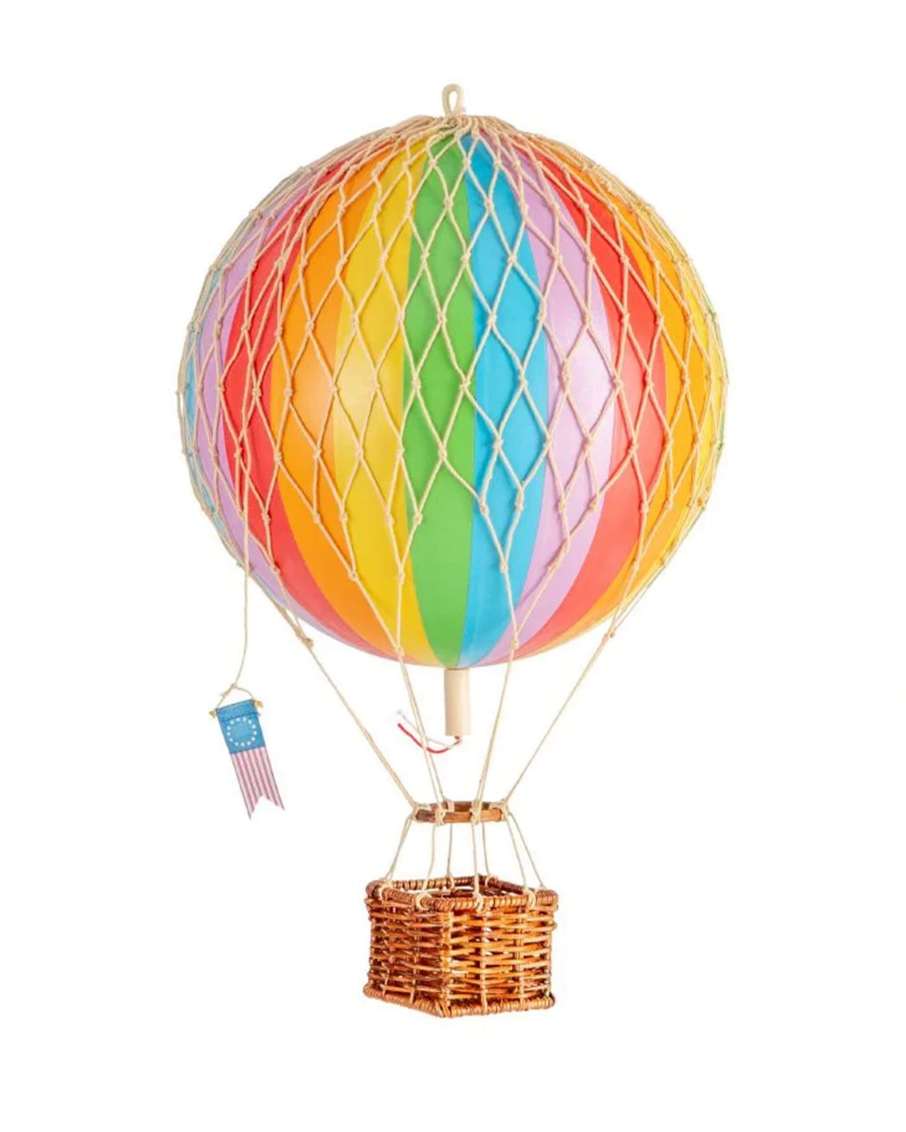 Travels Light Hot Air Balloon Rainbow